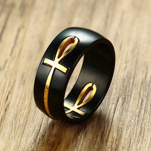 Egyptian Cross Ring