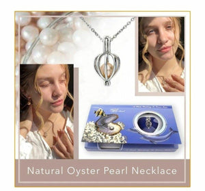 Natural Oyster Pearl Necklace
