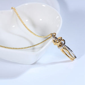 Tale of Two Lovers Necklace – Show Your Love. [LOW IN STOCK]