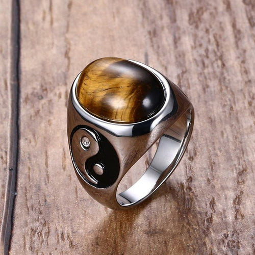 Oval Tiger Ring